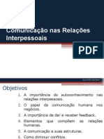 Comunicacao Nas Relacoes Interpessoais-Aula 5 e 6