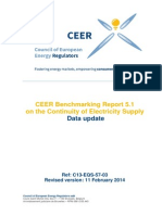 CEER Benchmark Report For Electricity Distribution