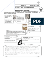 Estrategias para La Resolución de Problemas