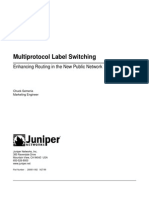 Multiprotocol Label Switching: Enhancing Routing in The New Public Network