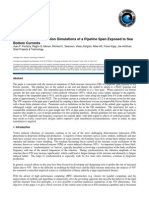 OTC 21070 Fluid-Structure Interaction Simulations of A Pipeline Span Exposed To Sea Bottom Currents