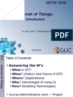 Internet of Things:: Dr. Eng. Amr T. Abdel-Hamid