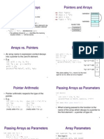 Pointers and Arrays