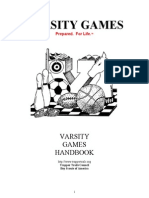 2015 Varsity Games Handbook