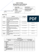 Hallm - Structured Field Experience Log