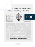 Strategic Financial Management Formula Kit