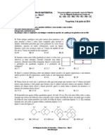 OBM - Prova 1fase Nivel1 2014