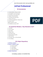 Quicktest Professional: 1) Software Objects 2) Types of Object in QTP