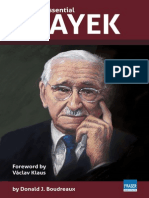 The Essential Hayek by Prof. Donald Boudreaux