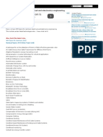 499 Topics For Seminars Electrical and Electronics Engineering - Electrical Engineering PDF