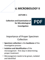 Medical Microbiology II Lecture 1