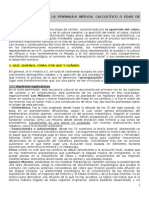 TEMA 6. El III Milenio A.C. en La PI Calcolítico o Edad Del Cobre