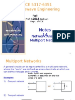 ECE 5317-6351 Microwave Engineering: Notes 14