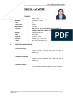 Curriculum Vitae Karen