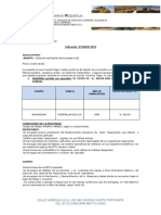 Cotizacion de Excavadora Ptsec