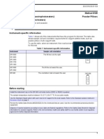 HACH Silica in Water-Silico Molybdate Method No. 8185-DOC316.53.01133 PDF