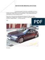 Instalar Bluetooth Original en Un E46