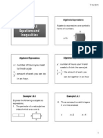 Chapter 1.6 Part 1 Equations and Inequalities PDF