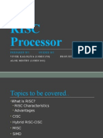 RISC Processor Fundamentals