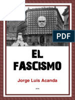 Jorge Luis Acanda. El Fascismo Italiano