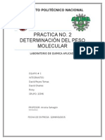 PRACTICA 2 Quimica Aplicada