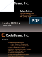 Epicor 9 Installation Under 60 Final PDF