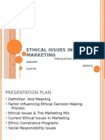 Ethical Issues in Marketing by Akash and Ravi