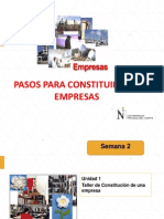 Pasos para Constituir Una Empresa