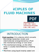 Basic Equation of Energy in Fluid Machines