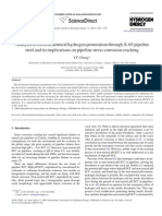 Analysis of Electrochemical Hydrogen Permeation Through X-65 Pipeline Steel and Its Implications On Pipeline Stress Corrosion Cracking