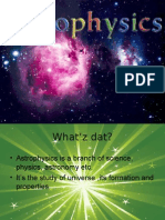 Astrophysics