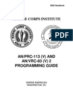 MCI 0632 PRC113 Programming Guide Handbook