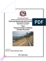 Pavement Design Guidelines (Flexible), Nepal 