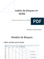 Tutorial Cargar Modelo en GEMS