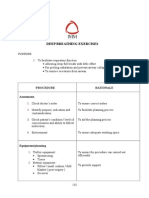 Deep Breathing Exercises: Procedure Assessment