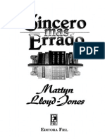 Sincero Mas Errado - Martin Lloyd-Jones