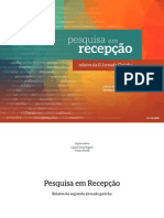 Pesquisa em Recepção - Relatos Da II Jornada Gaúcha