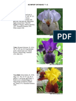 NZ Iris Import Database T-Z