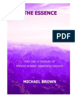 The Essence by Michael Brown