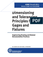 Dimensioning and Tolerancing Principles For Gages and Fixtures