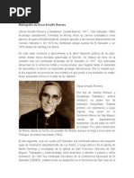 Bibliografía de Óscar Arnulfo Romero