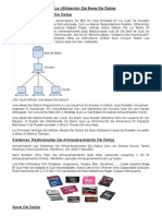 Ventajas de La Utilización de Base de Datos