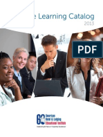 AHLEI Distance Learning Catalog PDF