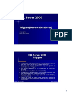 SQL Server 2000 - 12 Triggers (Desencadenadores) PDF