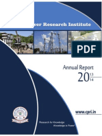 Annual Report of CPRI 2013-14