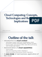 Cloud Computing: Concepts, Technologies and Business Implications