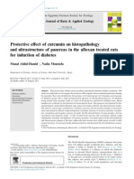 Protective Effect of Curcumin On Histopathology and Ultrastructure of Pancreas in The Alloxan Treated Rats For Induction of Diabetes