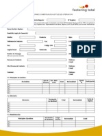 Solicitud FACTORING