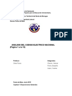 Analisis Del Código Eléctrico Nacional