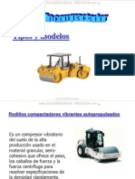 Curso Tipos Modelos Rodillos Compactadores Caterpillar PDF